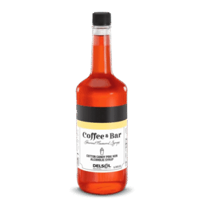 DEL SOL Coffee & Bar Cotton Candy Pink Non-Alcoholic Syrup